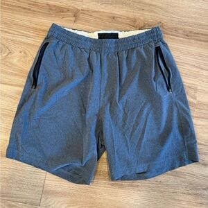 Abercrombie & Fitch Men's Blue Athletic Shorts